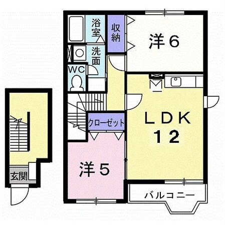 シュクセ・ベージョⅡの物件間取画像